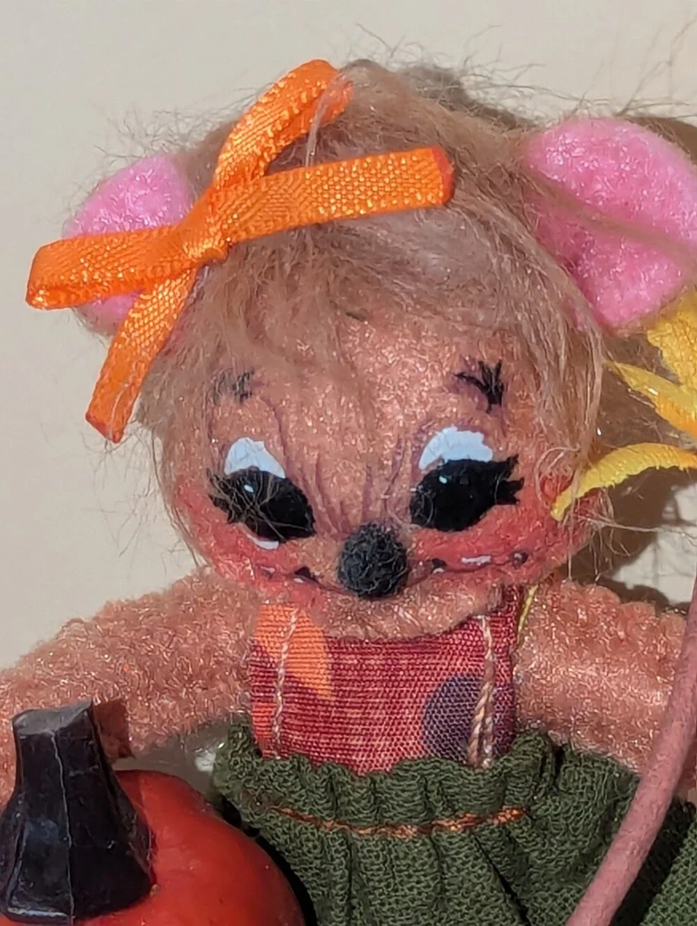 Annalee Doll Fall Harvest Mouse Duo Lot - 2020 Cute Mice Holiday Decor